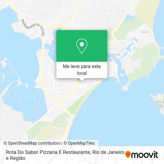 Rota Do Sabor Pizzaria E Restaurante mapa