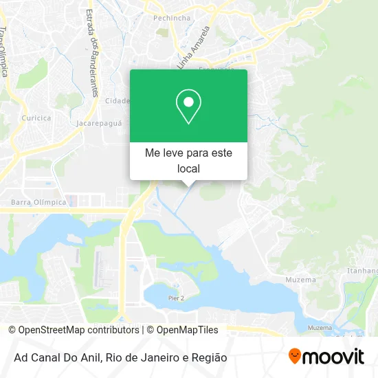 Ad Canal Do Anil mapa