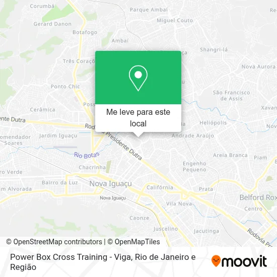 Power Box Cross Training - Viga mapa
