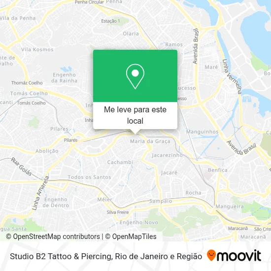 Studio B2 Tattoo & Piercing mapa
