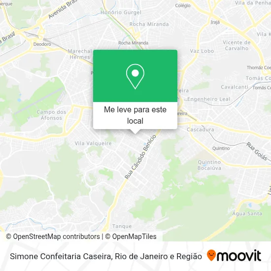 Simone Confeitaria Caseira mapa