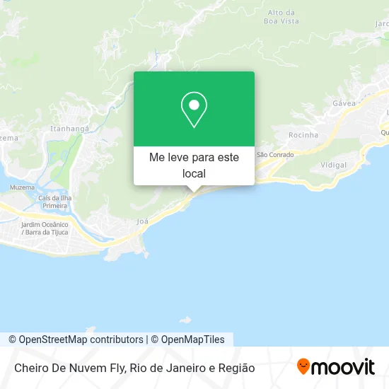Cheiro De Nuvem Fly mapa