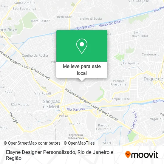 Elayne Designer Personalizado mapa