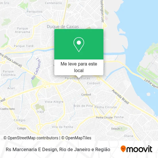 Rs Marcenaria E Design mapa