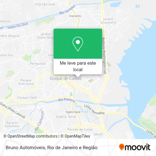 Bruno Automóveis mapa