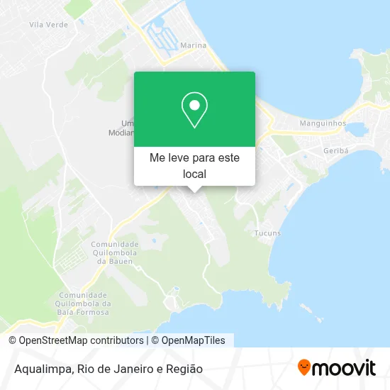 Aqualimpa mapa
