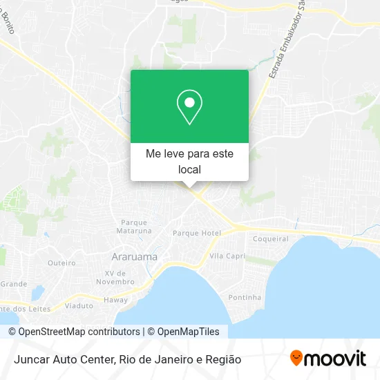 Juncar Auto Center mapa