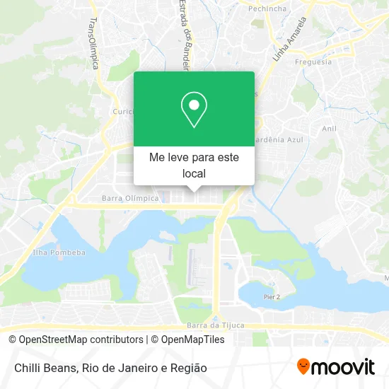 Chilli Beans mapa
