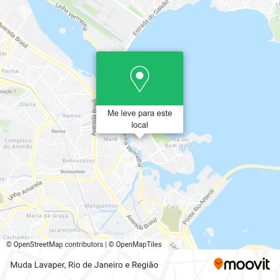 Muda Lavaper mapa