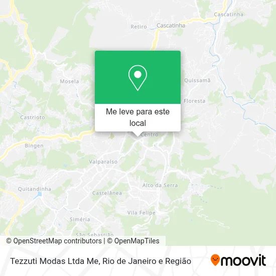 Tezzuti Modas Ltda Me mapa