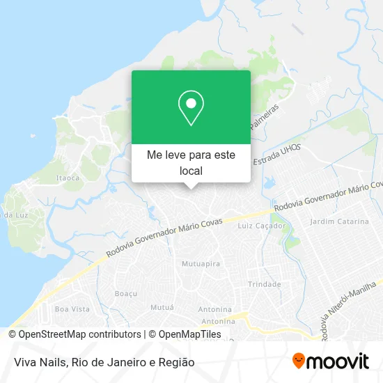 Viva Nails mapa