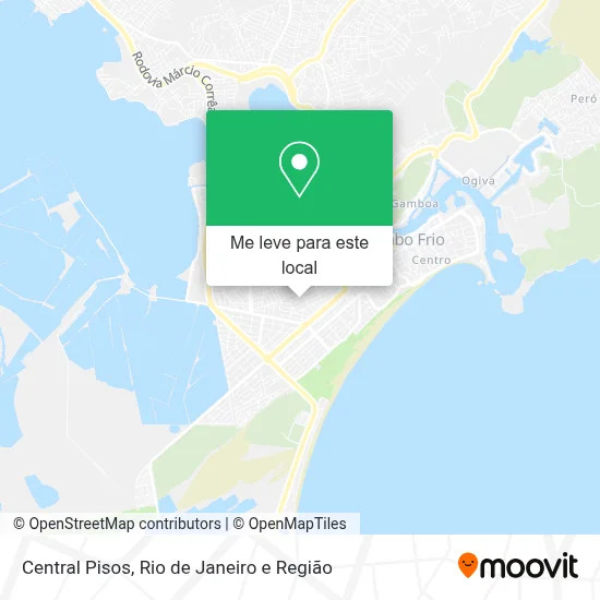 Central Pisos mapa