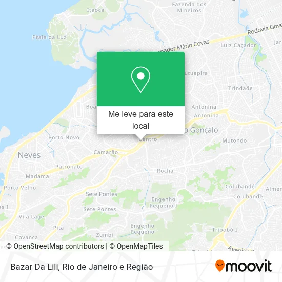 Bazar Da Lili mapa
