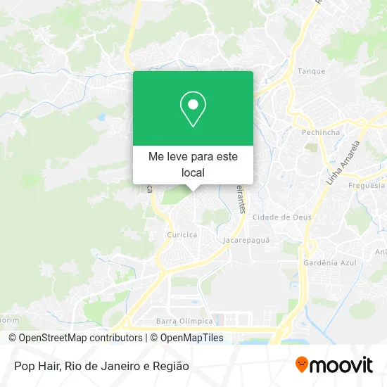 Pop Hair mapa