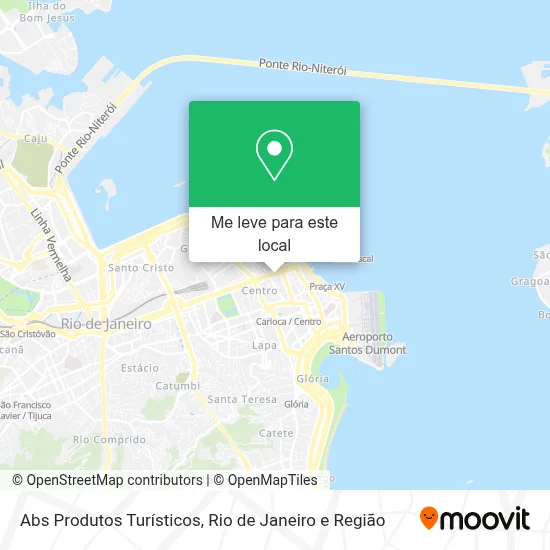 Abs Produtos Turísticos mapa