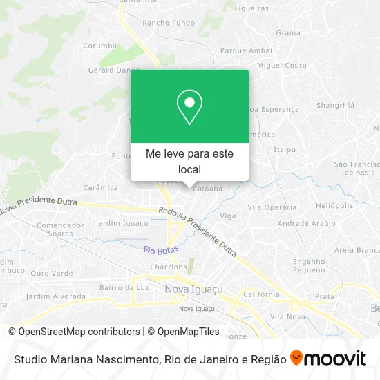 Studio Mariana Nascimento mapa