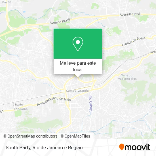 South Party mapa