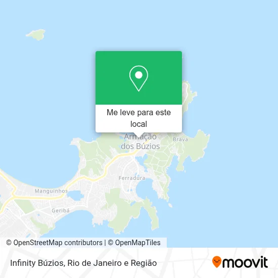 Infinity Búzios mapa