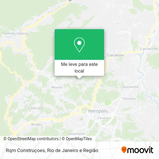 Rqm Construçoes mapa