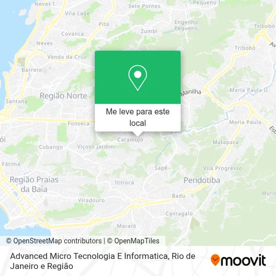 Advanced Micro Tecnologia E Informatica mapa