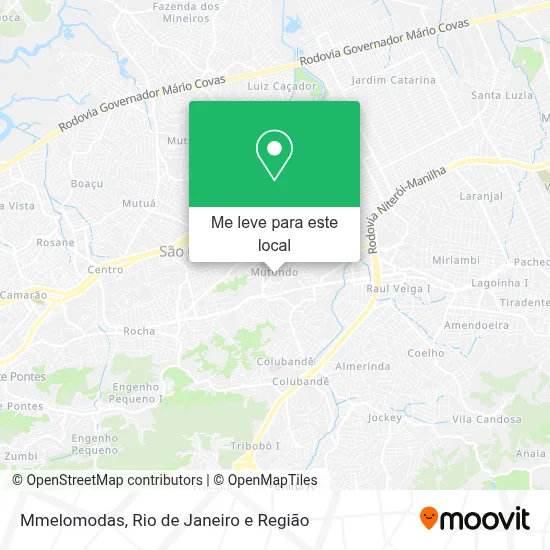 Mmelomodas mapa
