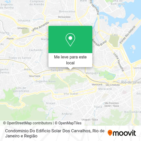 Condominio Do Edificio Solar Dos Carvalhos mapa