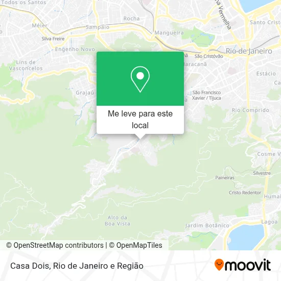 Casa Dois mapa