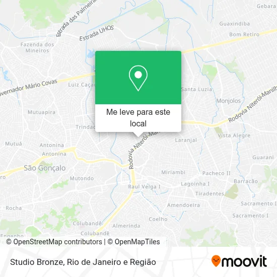 Studio Bronze mapa