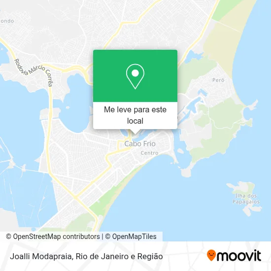 Joalli Modapraia mapa