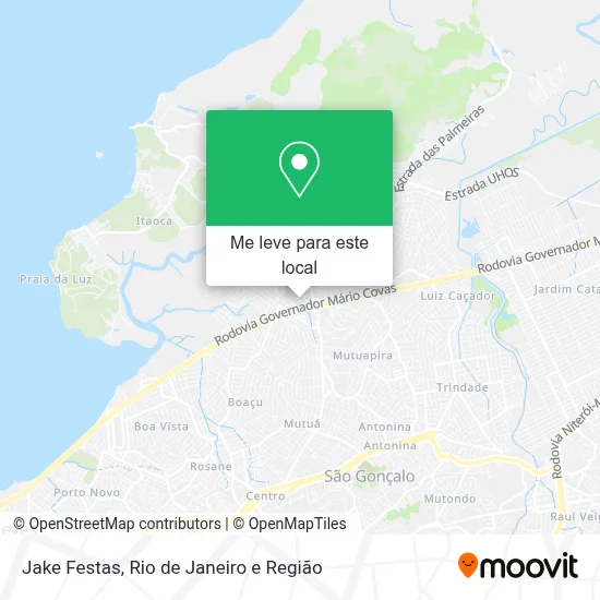 Jake Festas mapa