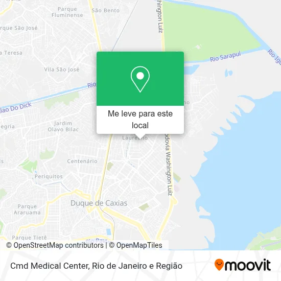 Cmd Medical Center mapa