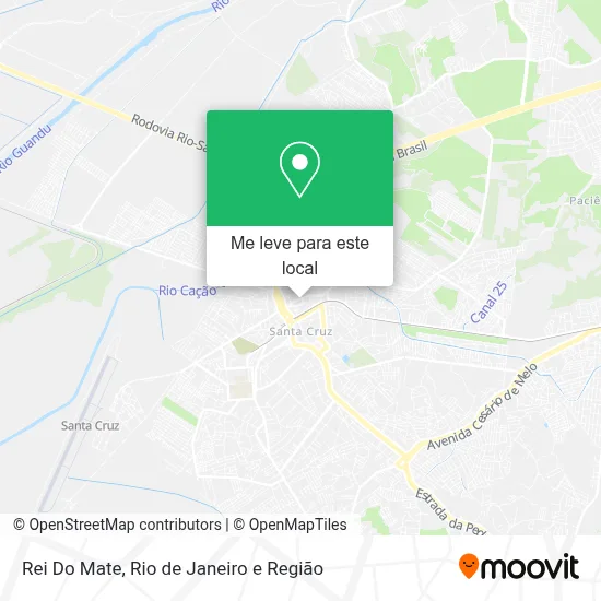 Rei Do Mate mapa