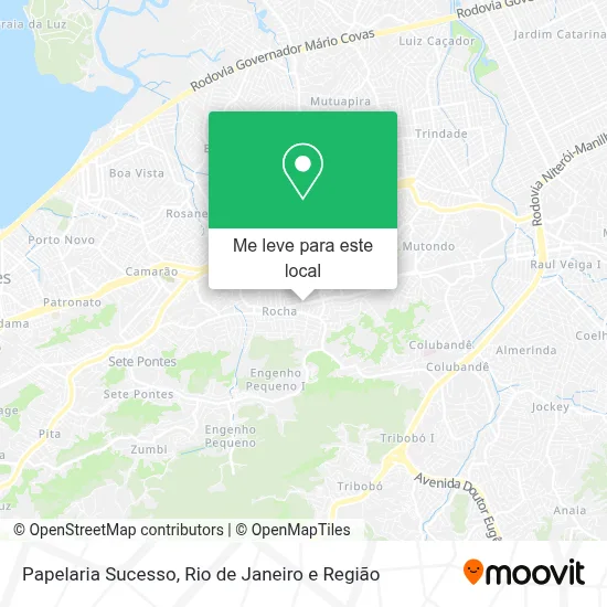 Papelaria Sucesso mapa