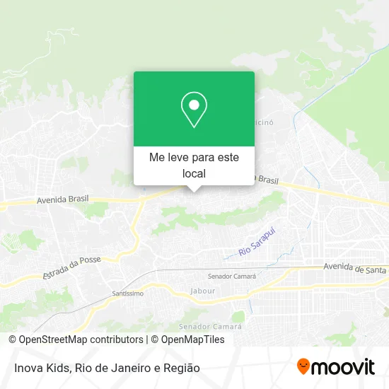 Inova Kids mapa