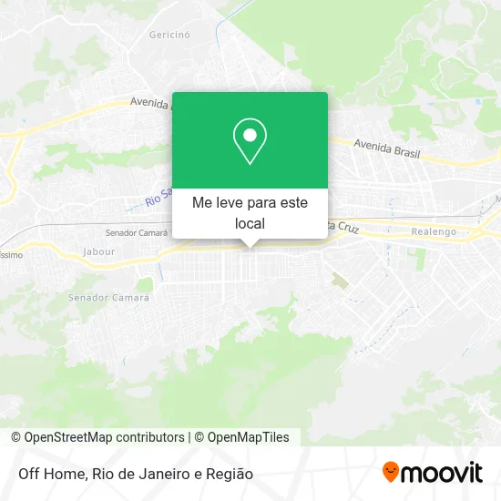 Off Home mapa