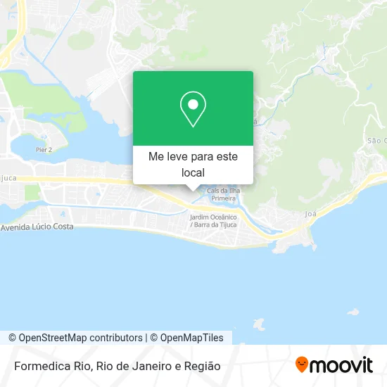 Formedica Rio mapa