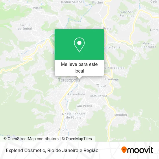 Explend Cosmetic mapa