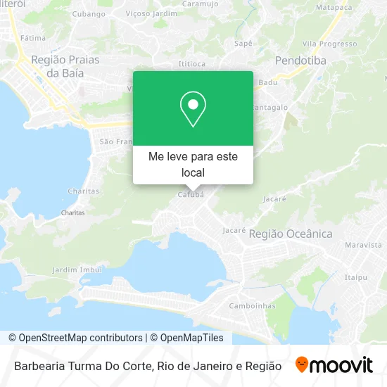 Barbearia Turma Do Corte mapa
