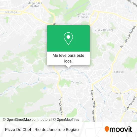 Pizza Do Cheff mapa