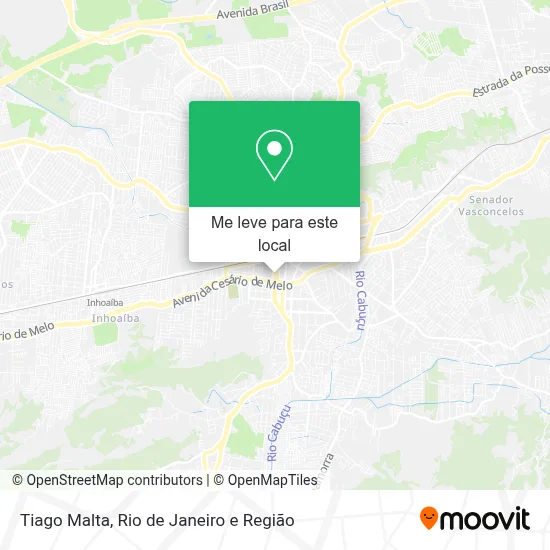 Tiago Malta mapa