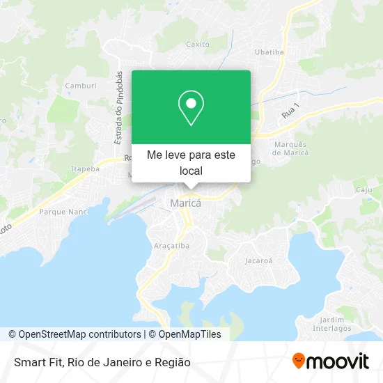 Smart Fit mapa
