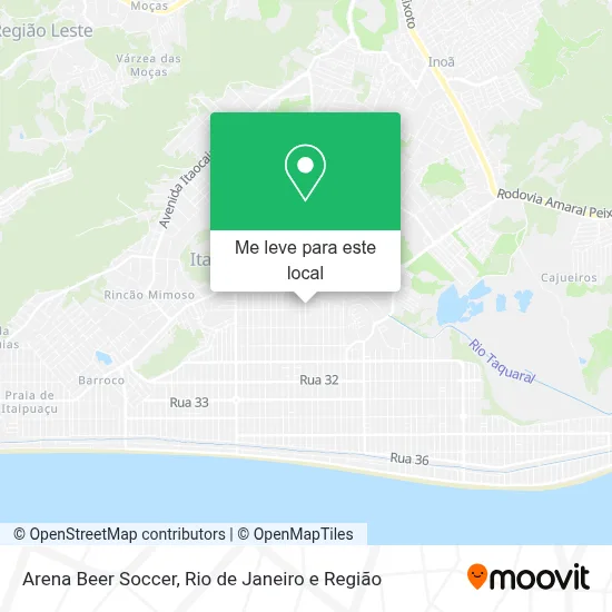 Arena Beer Soccer mapa