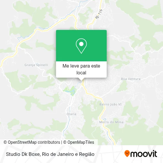 Studio Dk Boxe mapa