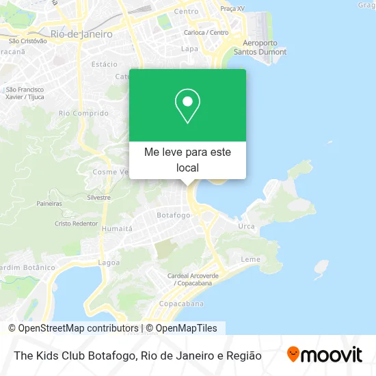 The Kids Club Botafogo mapa