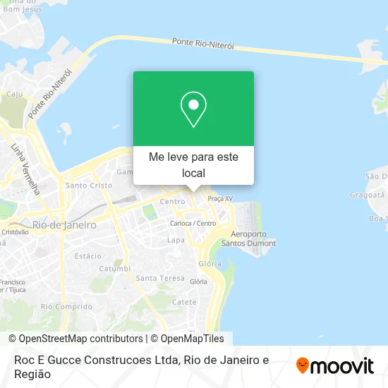 Roc E Gucce Construcoes Ltda mapa