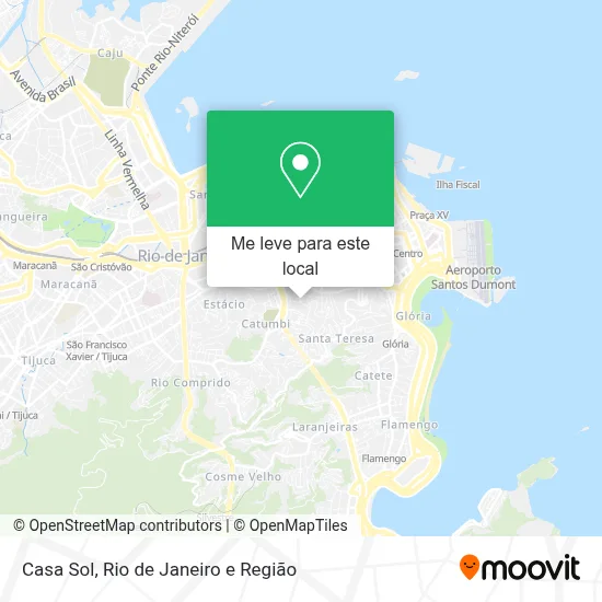 Casa Sol mapa