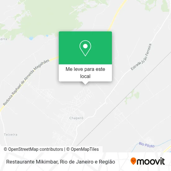 Restaurante Mikimbar mapa
