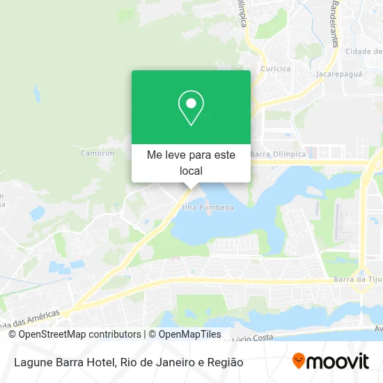 Lagune Barra Hotel mapa