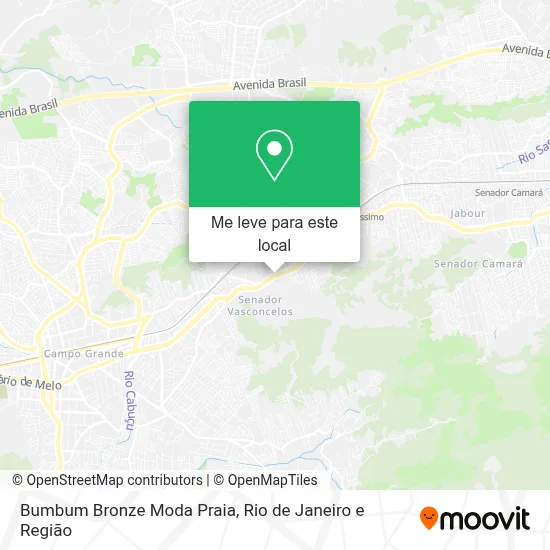 Bumbum Bronze Moda Praia mapa