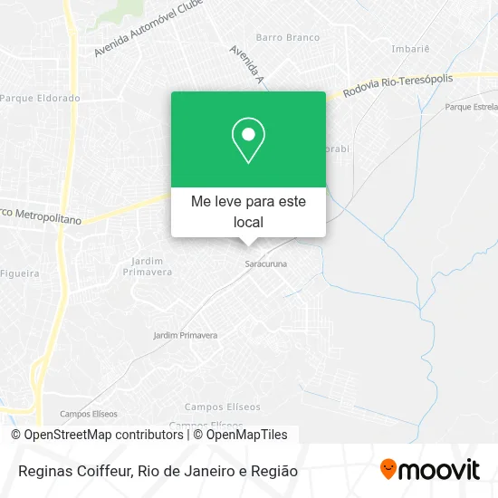 Reginas Coiffeur mapa